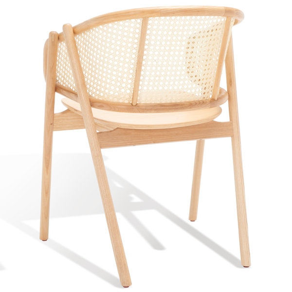 Caraline Rattan Back Dining Chair & Reviews | Joss & Main